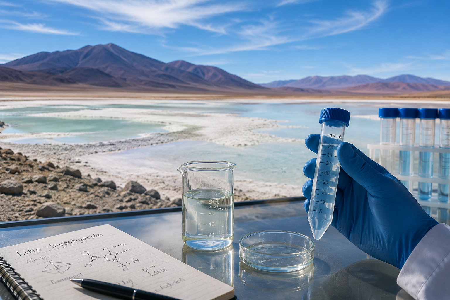 Membranas inteligentes: una investigación busca desarrollar una alternativa para la extracción de litio en Catamarca